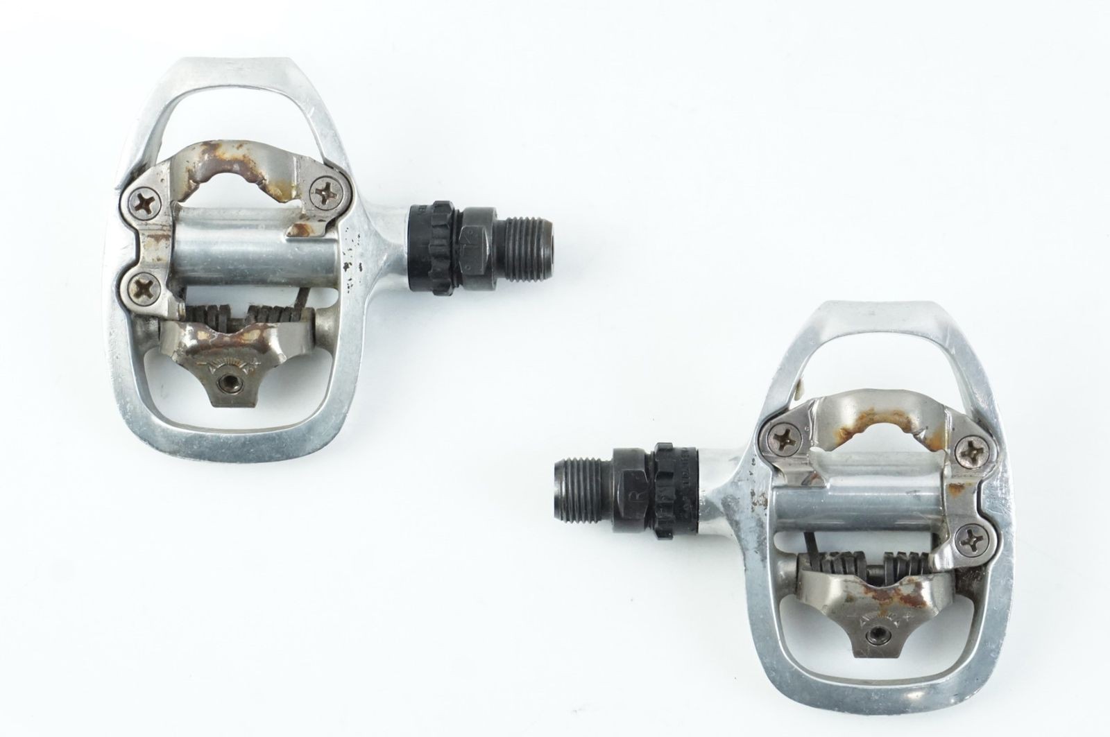 SHIMANO PD-A520 SPD Pedals Used 313g Right/Left with Scratches