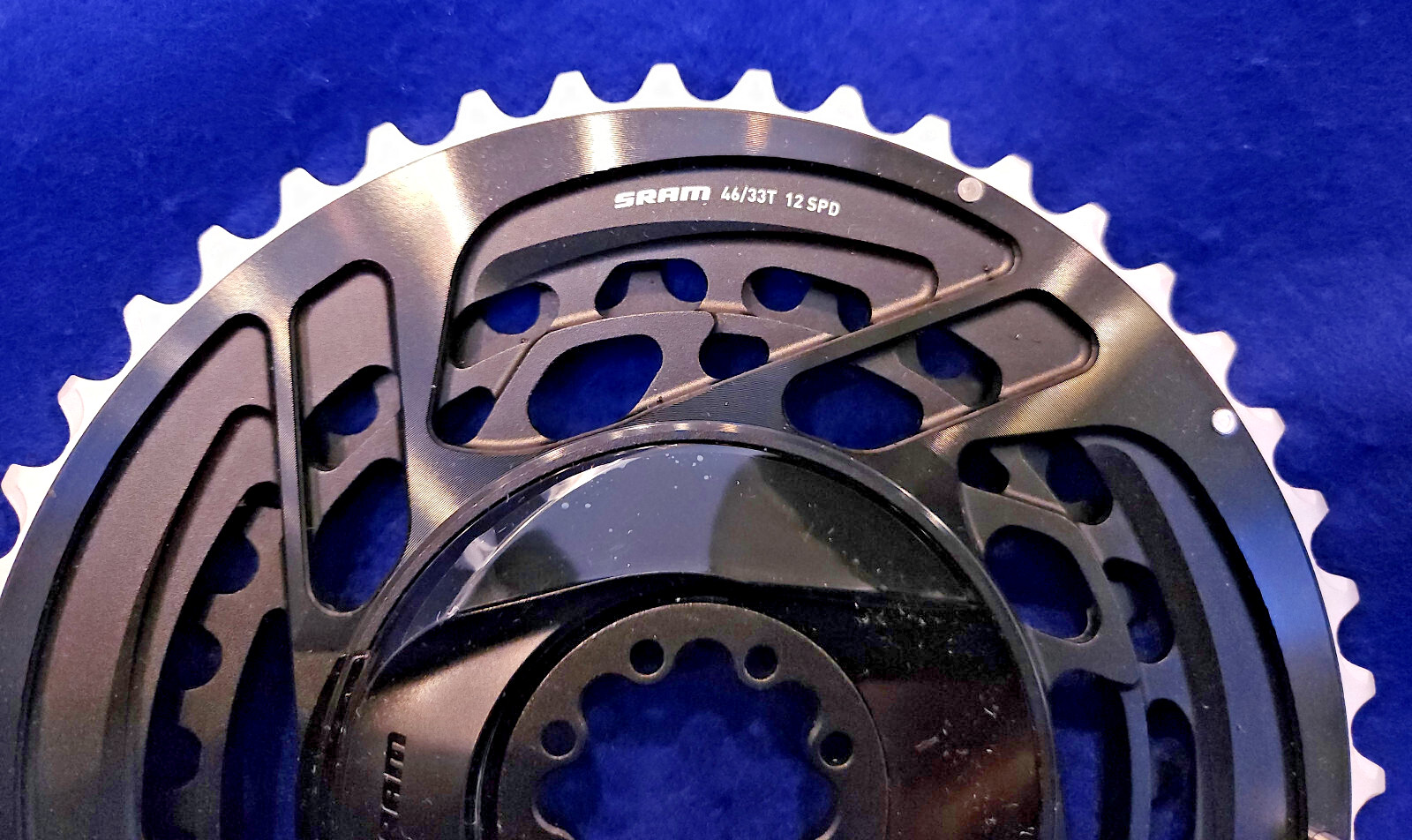 SRAM Force 46/33T 12-Speed Direct Mount Road Chain Ring Non-Power – Black