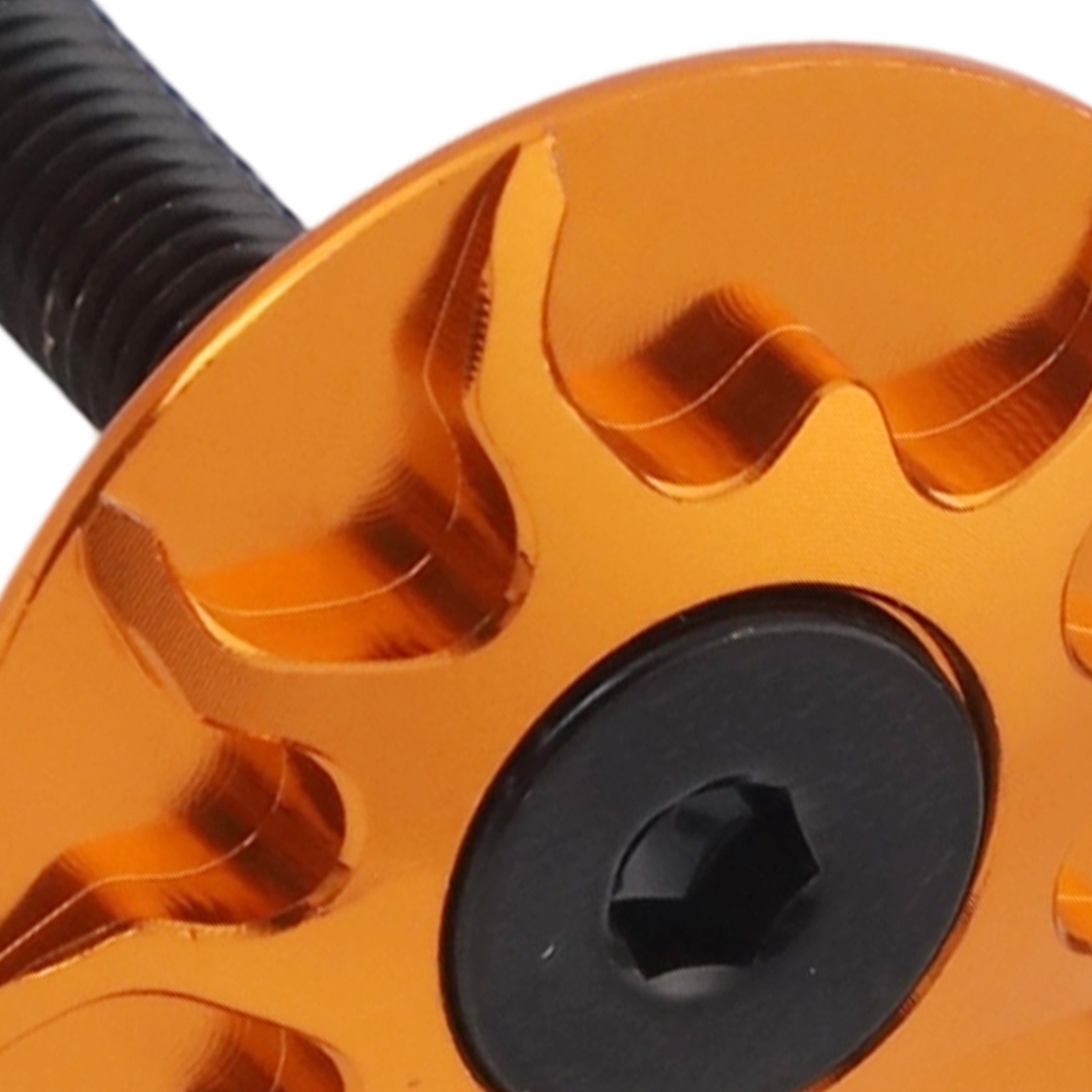 Aluminum Alloy Bike Headset Top Cap with Stainless Steel Bolt for Various Bikes