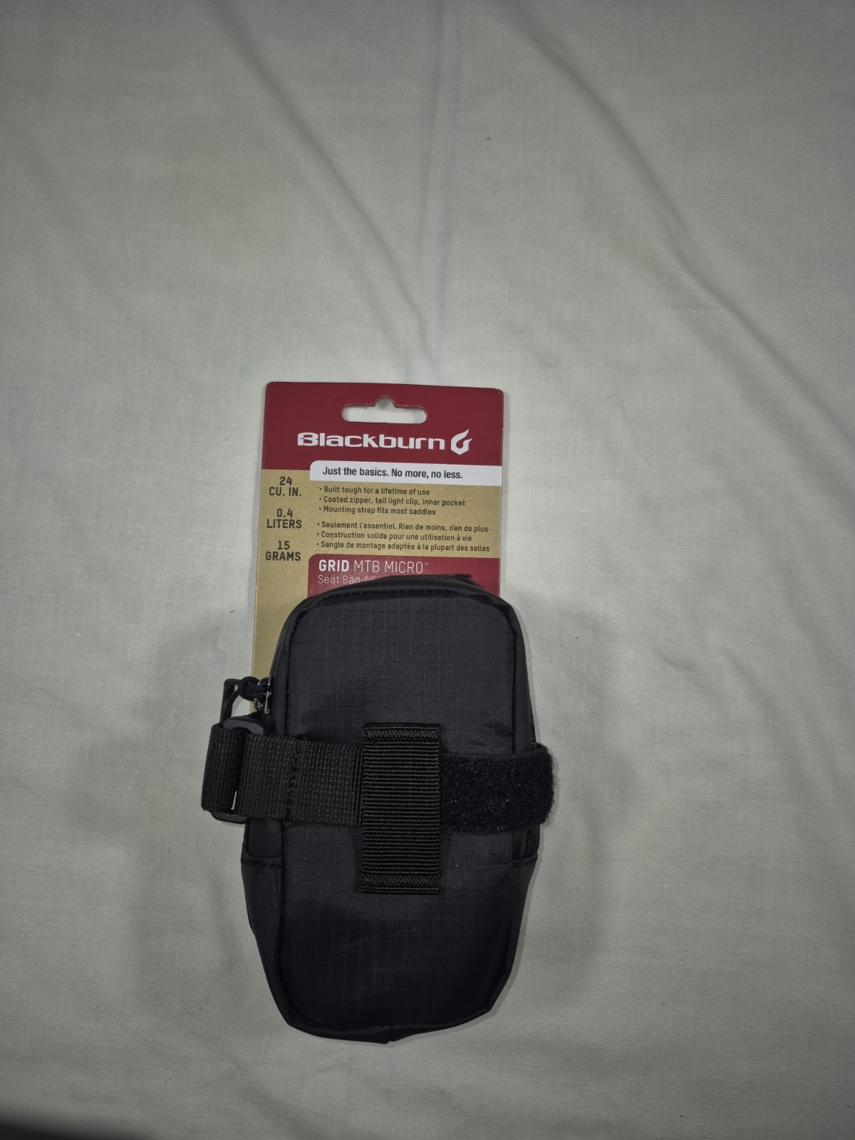 Cruiser Bike Seat Comfort Foam Black – Charge Spoon+Black Burn Pouch NO TOOLS