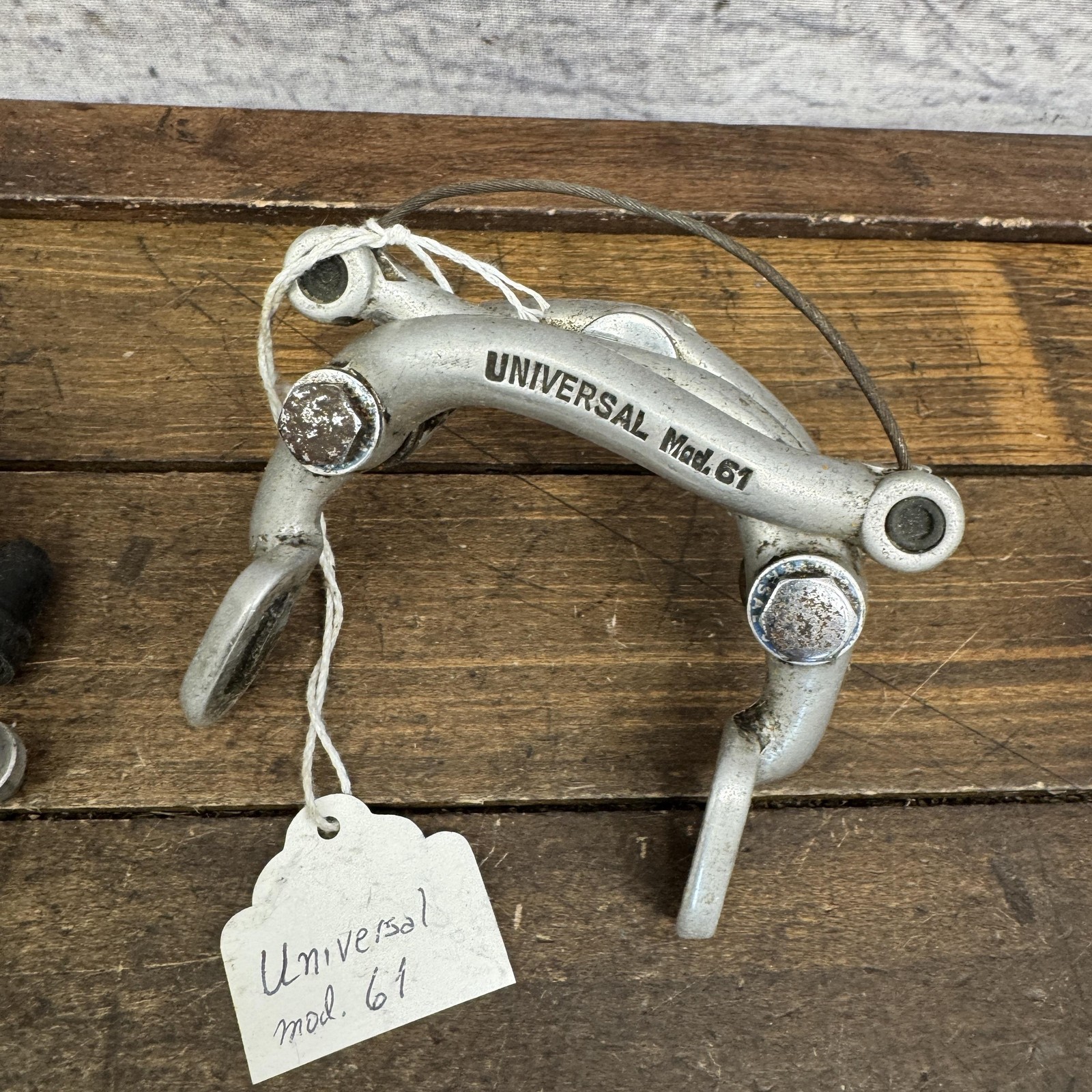 Vintage Universal Mod 61 Caliper Brakes Levers Set Center Pull F/R Road 70s 60s