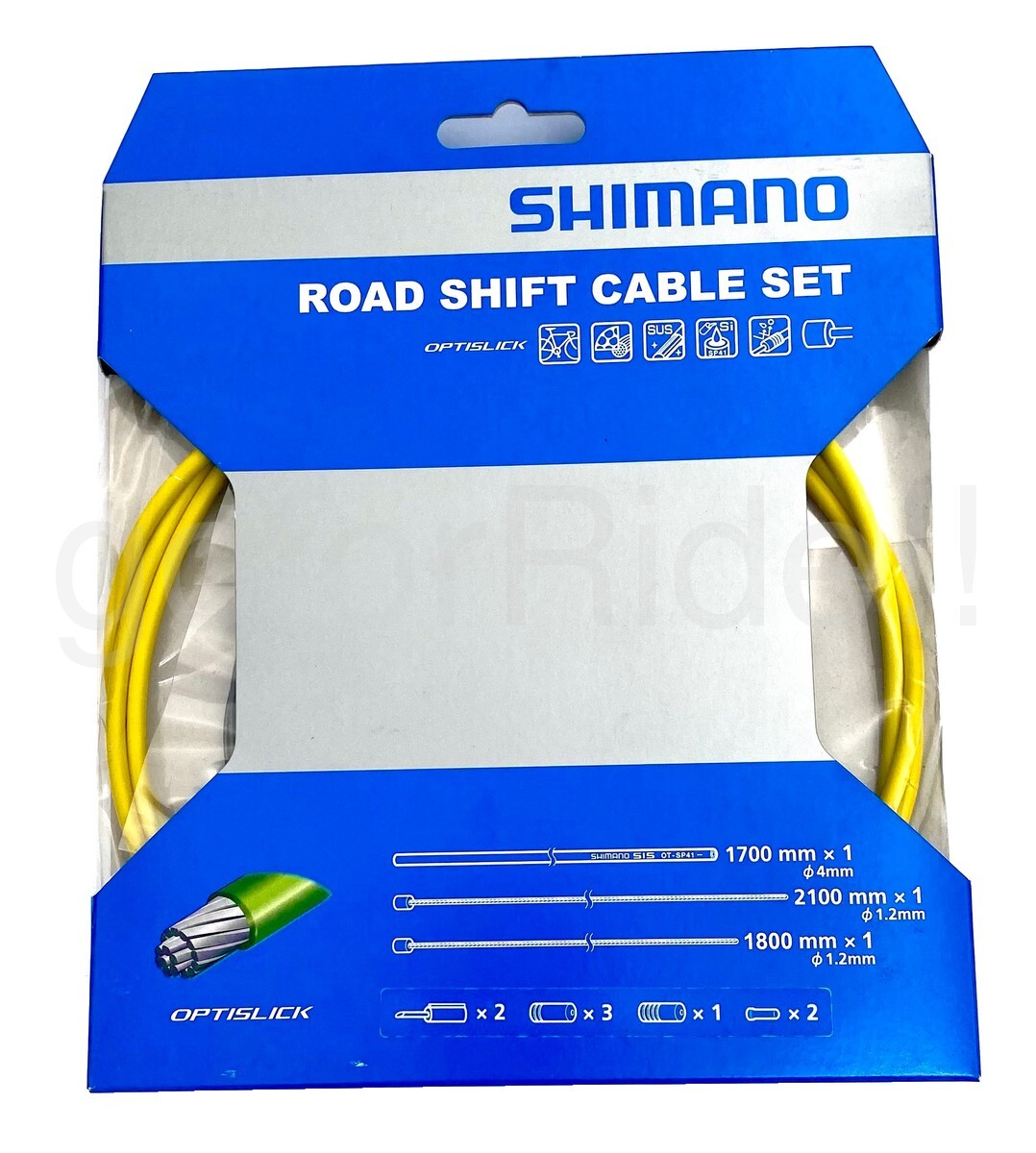 Shimano 105 5800/Tiagra 4700 Road OPTISLICK Coated Shift Cable Housing Set