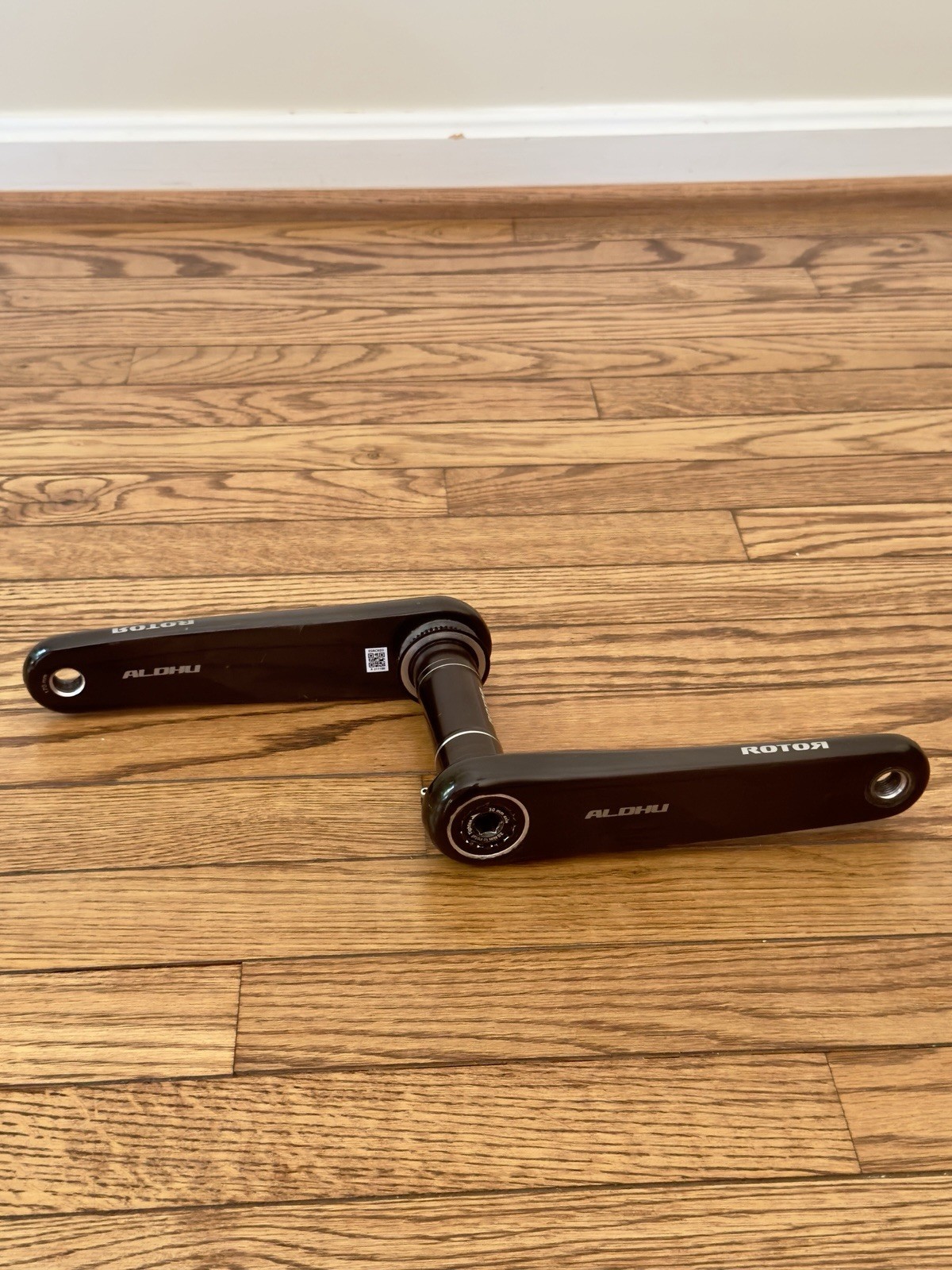 ROTOR ALDHU Carbon Road Crank Arms 170mm w/30mm Road Axle Spindle