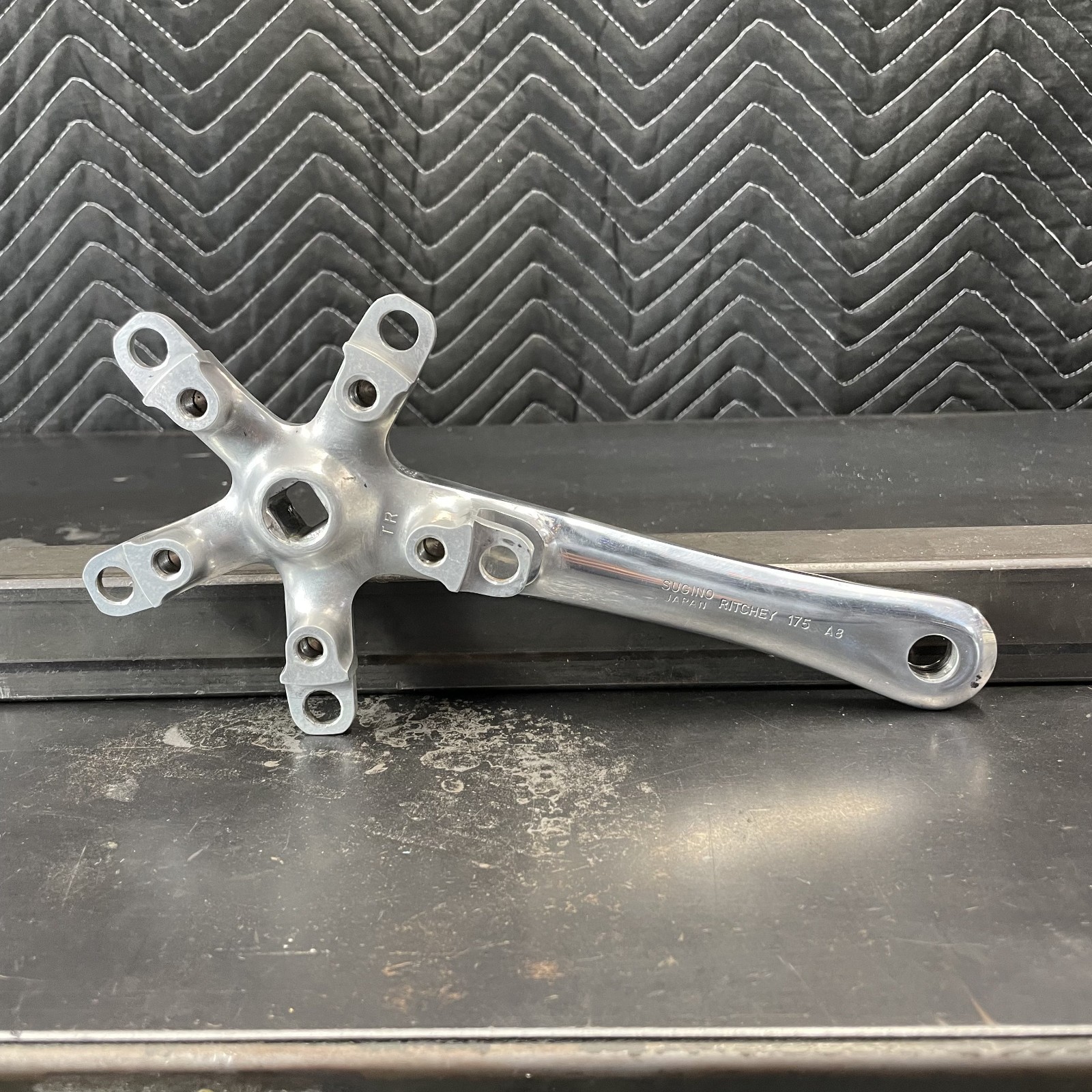 Vintage Custom Pantographed/Polished Ritchey Logic Sugino Crankset – 175mm