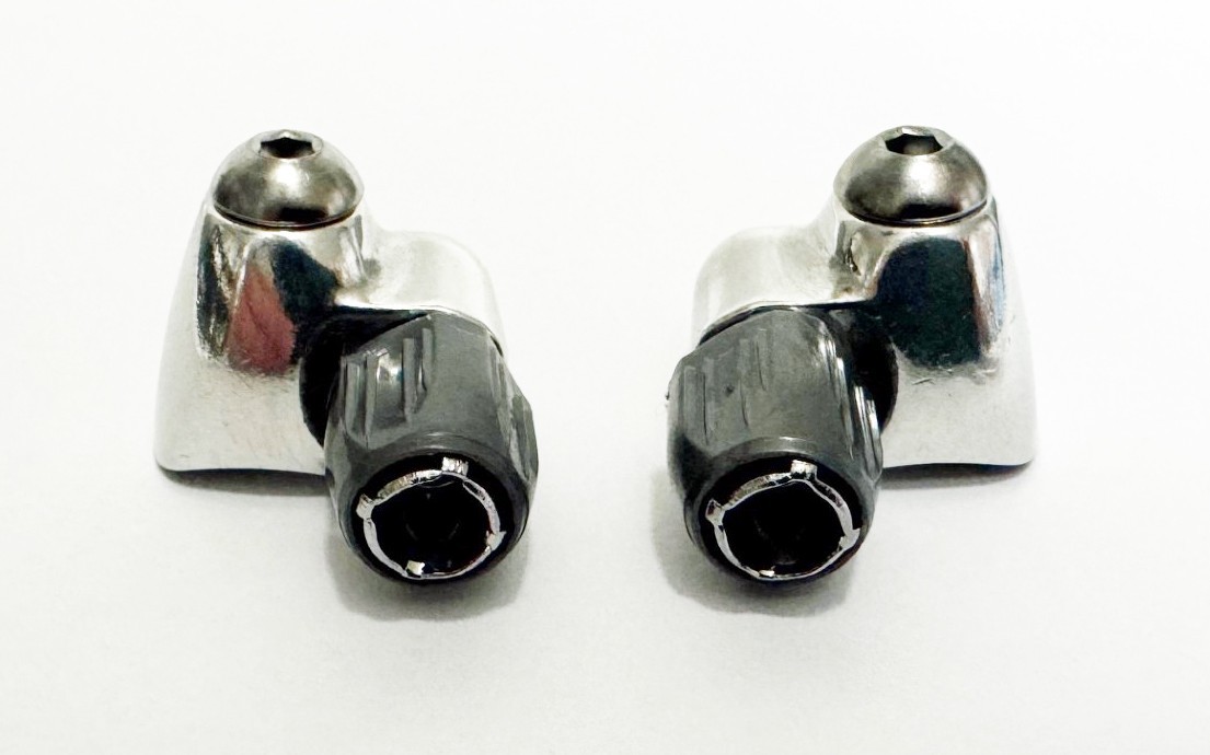 Shimano Down-Tube Adjustable Cable Housing Stops, Curved – nos