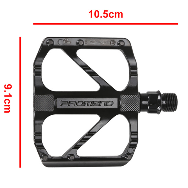 9/16″ Bicycle Universal Bike Pedals Bicycle Aluminum Non-Slip Flat Bearing Pedal