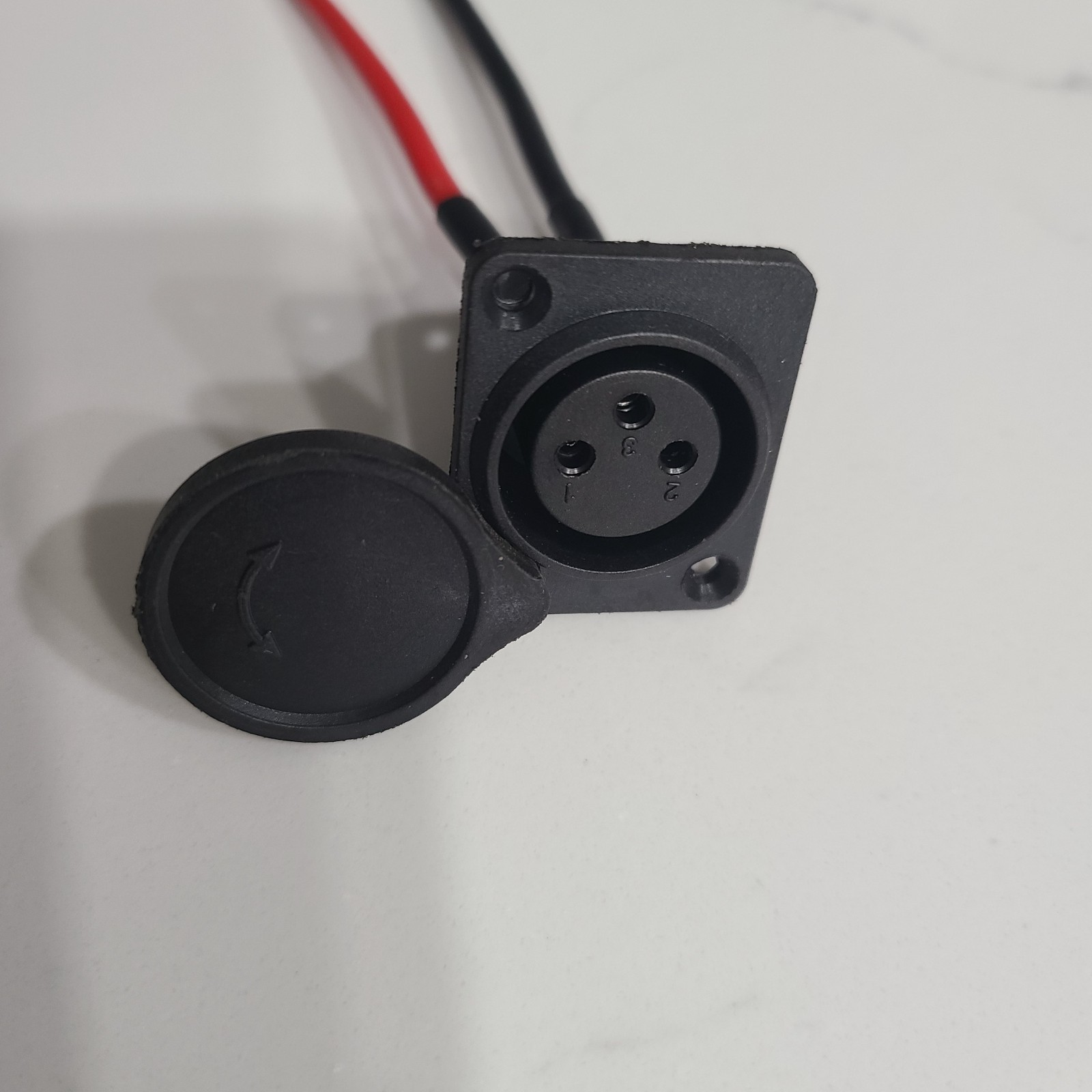 Charging wire connector for 12V 24V 36V 48V electric bike ebike battery