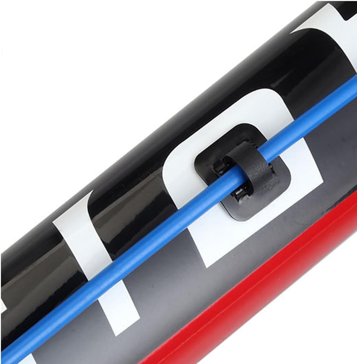 10 Pieces C-Clip Cable Guide, Aluminum C Buckle Bicycle Frame C Buckle