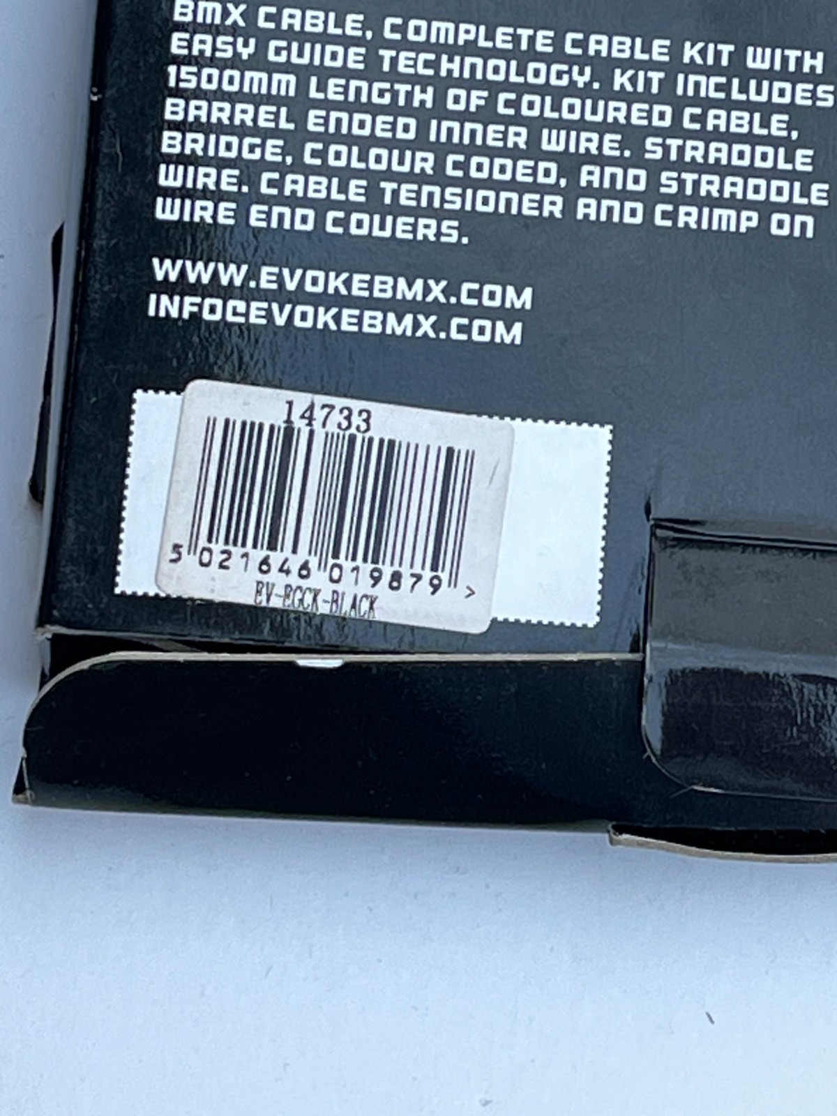 Evoke Easy Glide 14733 Cycling cable kit 1500mm for BMX
