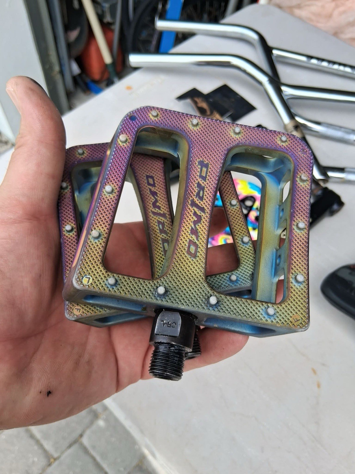 primo oil slick pedals plastic