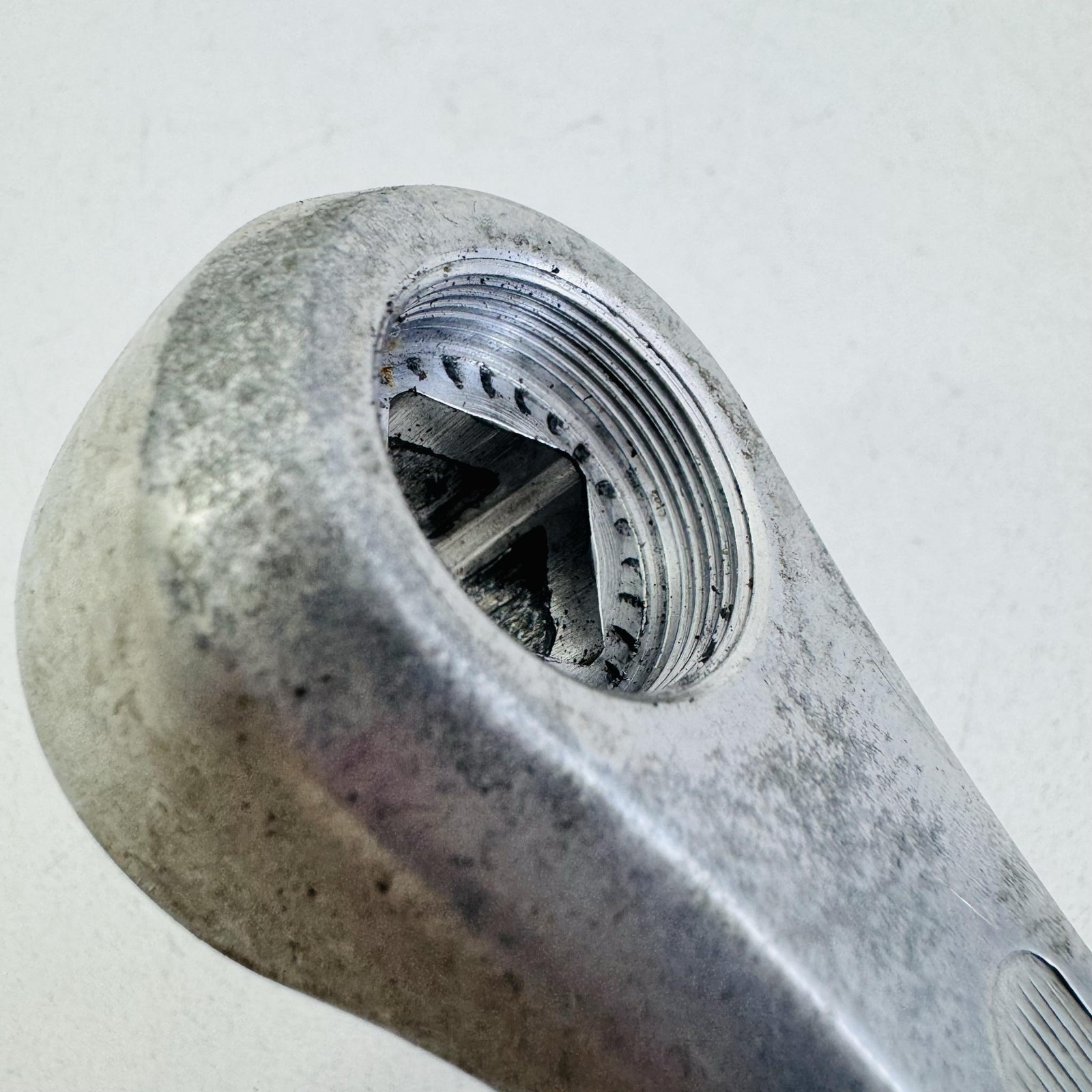 Vintage Sugino Left Crank Arm 170mm Square Taper Silver Japan Road MTB Bike A83