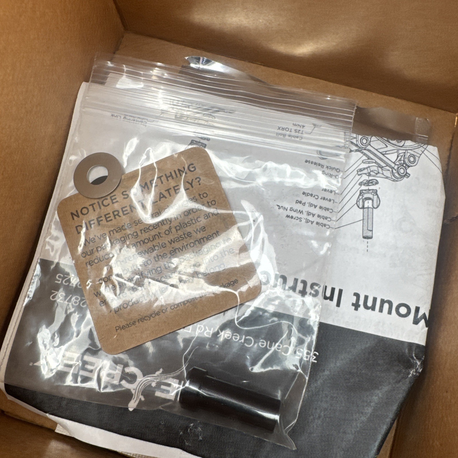 Cane Creek EE Cycleworks Caliper Brake Black Front & Rear Set G4 Brakeset NEW