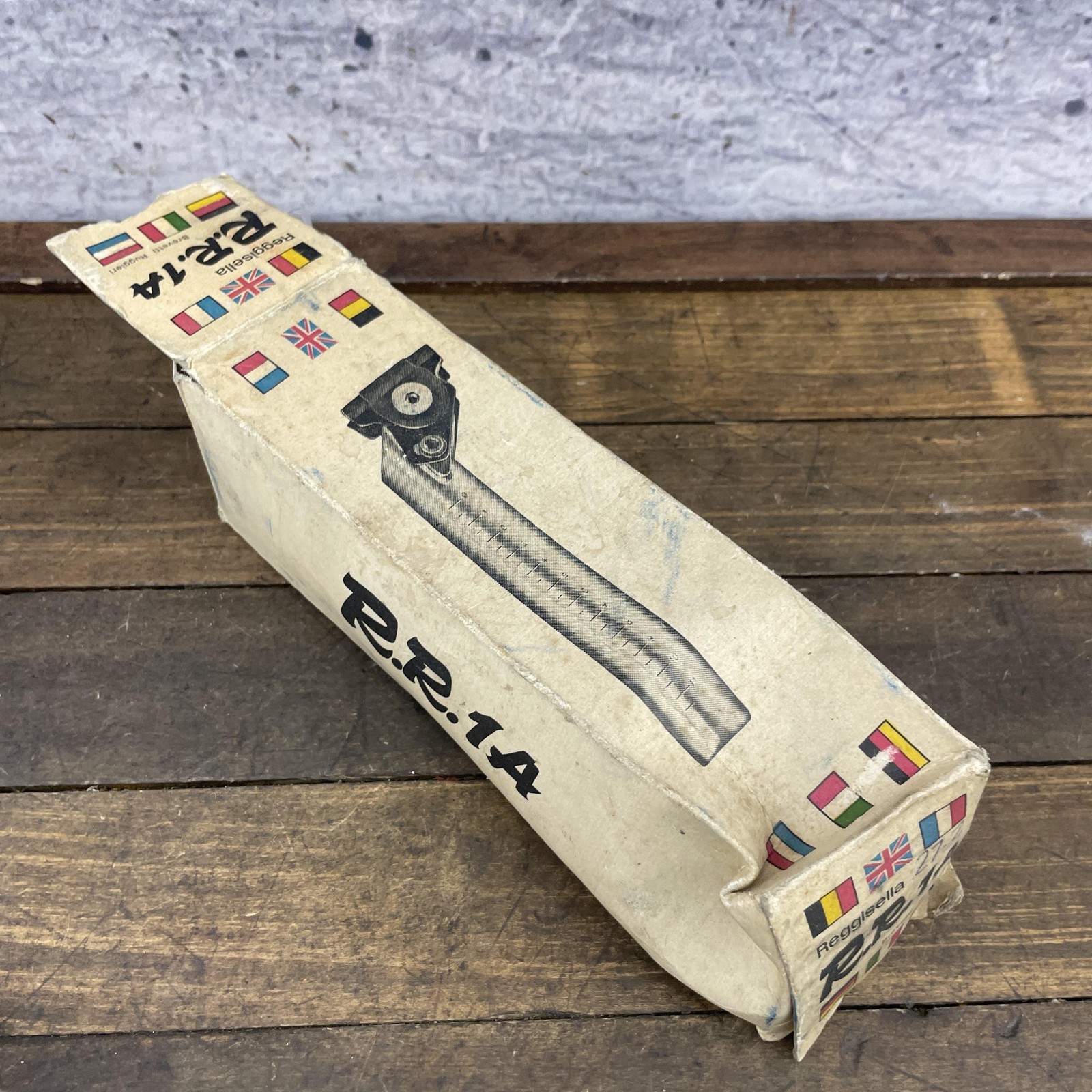 Vintage Ruggieri RR.14 Seatpost 27.2mm Reggisella NOS New Italy Bike Part