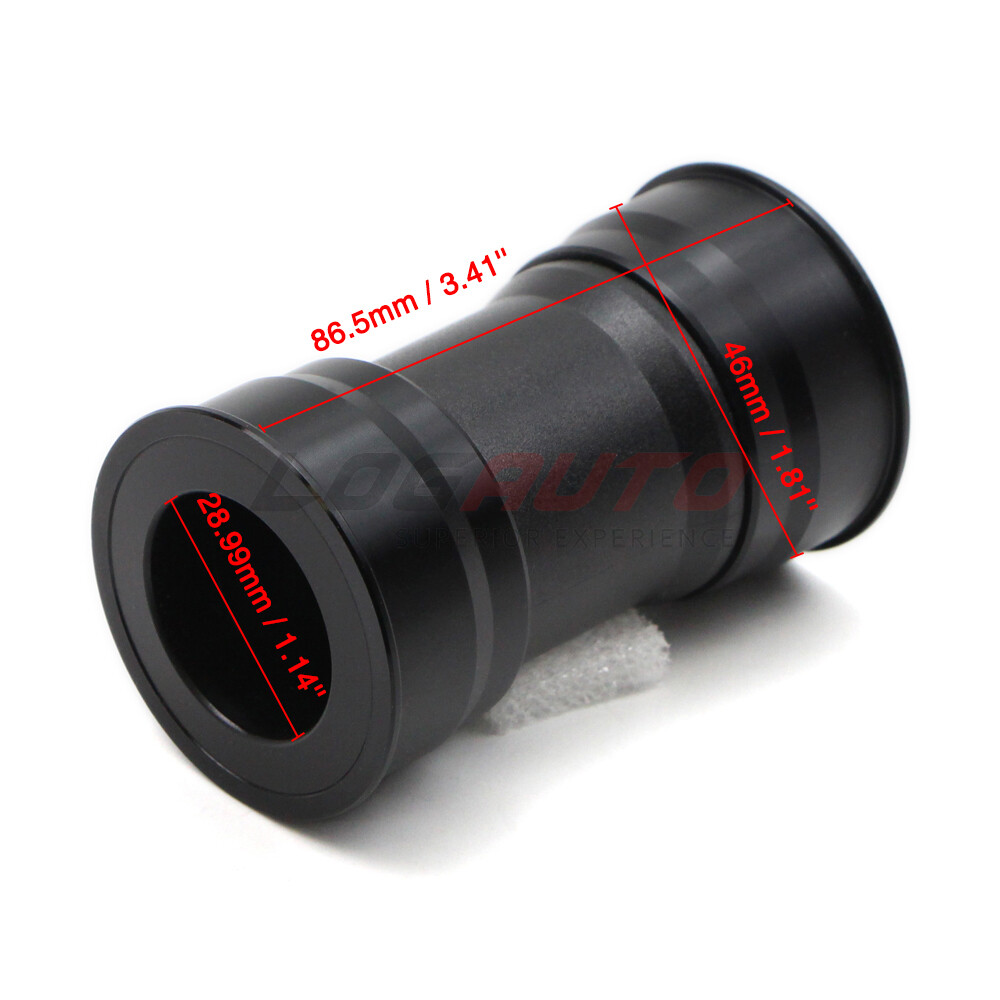 BB386 DUB Road Bicycle Bottom Bracket 86.5mm Press-in Bearing Bike BB Part Black