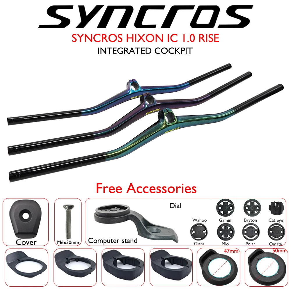 Carbon Fiber Mountain Bike Handlebar Stem 28.6mm 700-800mm 6°/7° 40-60mm