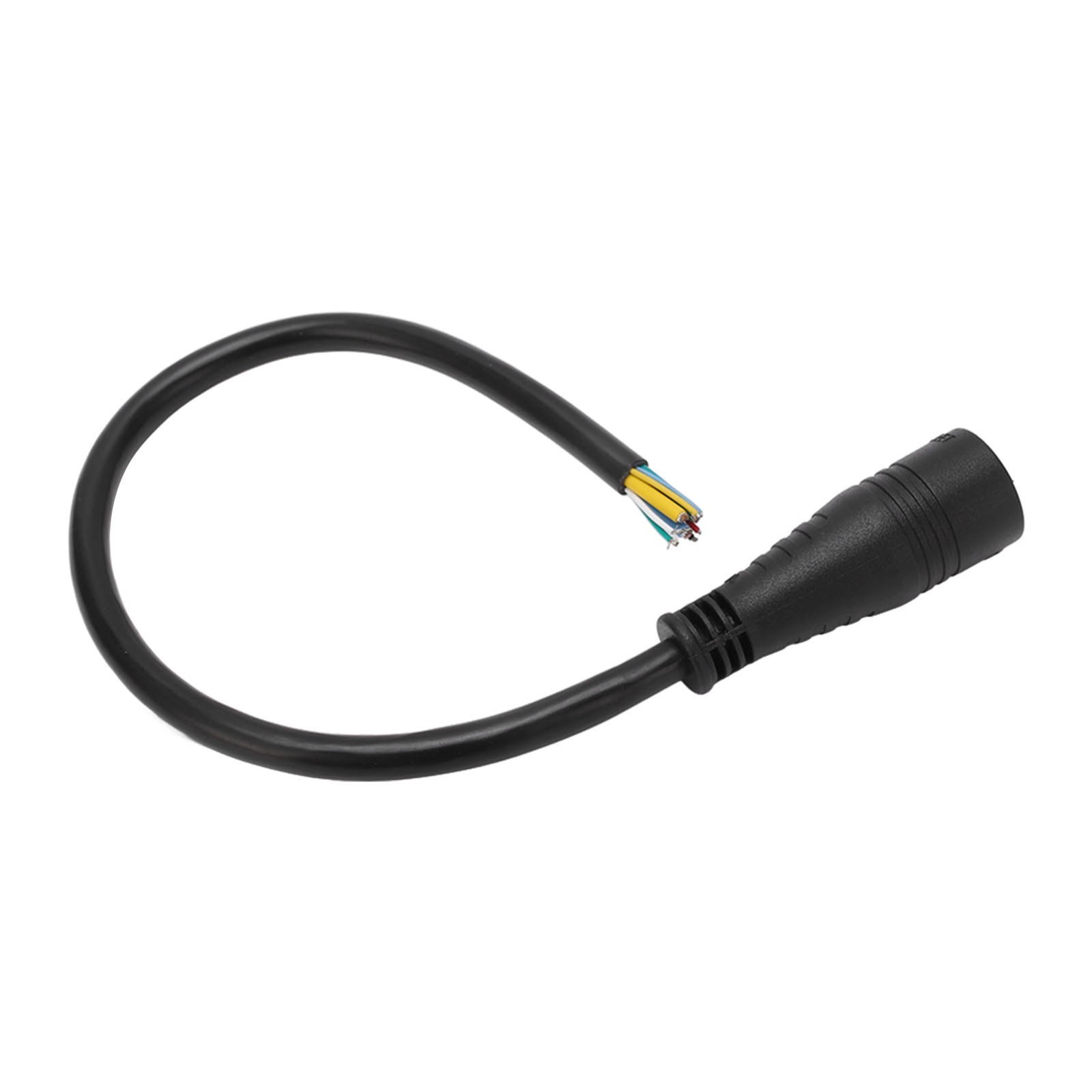 9 Pin 31cm Electric Bike Motor Extension Cable, Waterproof Female Connector
