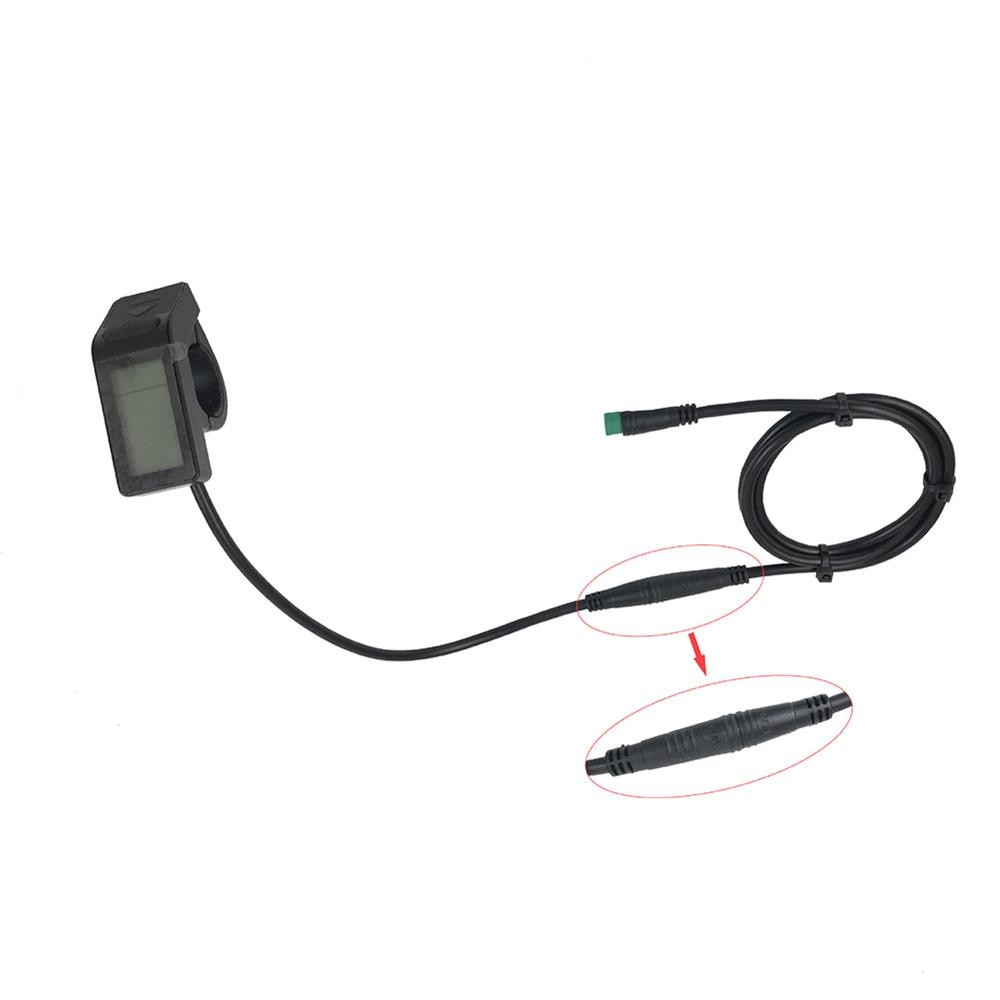 90CM E-bike KT/Bafang Display Waterproof Extension Cable Male To Female 5Pin