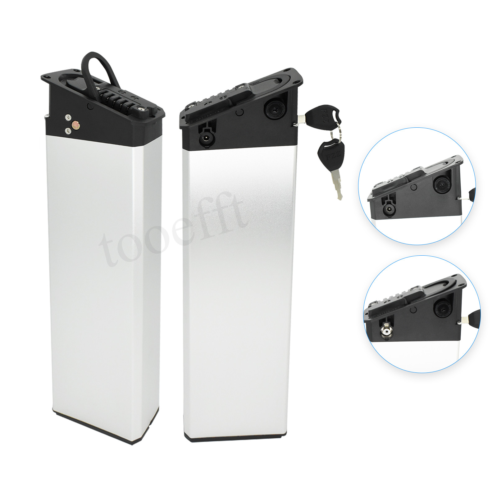 Toeefft 48V 13Ah Folding Ebike Battery for MATE X ENGWE Engine Polarna M5/M6