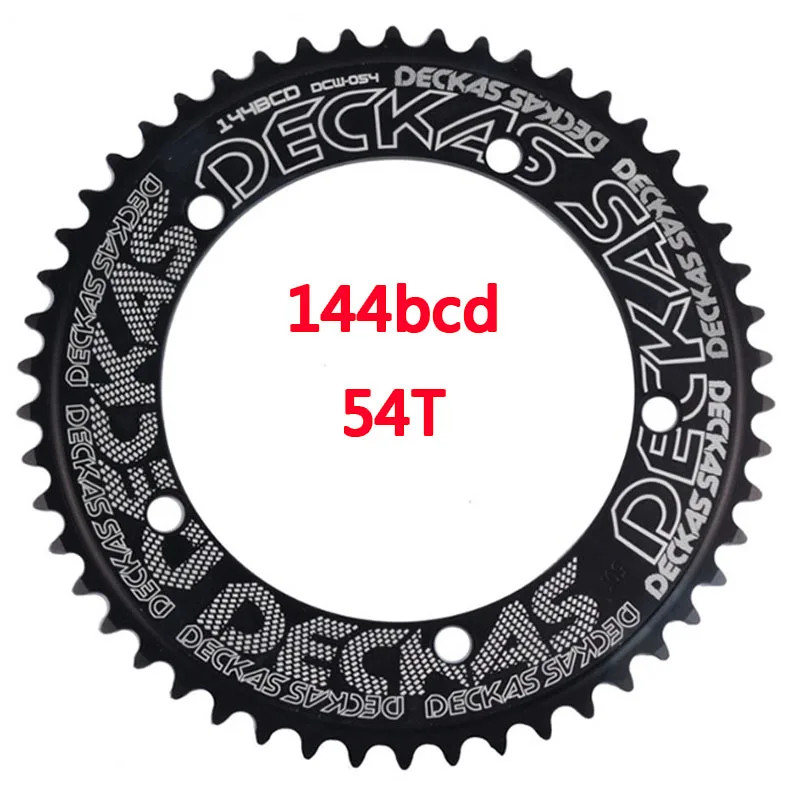 144BCD Fixed Gear Round Chainring Track Bike 44T-58T Single Speed Chainwheels
