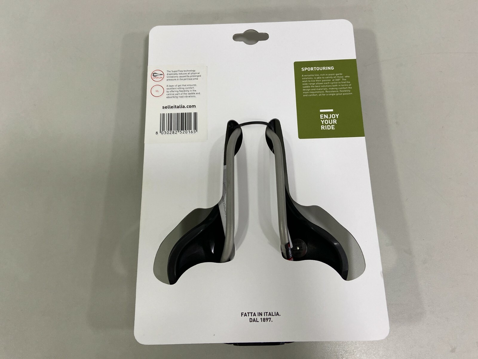 Selle Italia Max Flite Boost Gel SF 155x250mm (L3) Ti316 Rail Bicycle Saddle