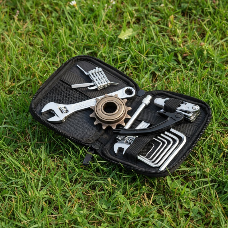 Bicycle Flywheel High Carbon Steel Construction Monolithic Gear Construction