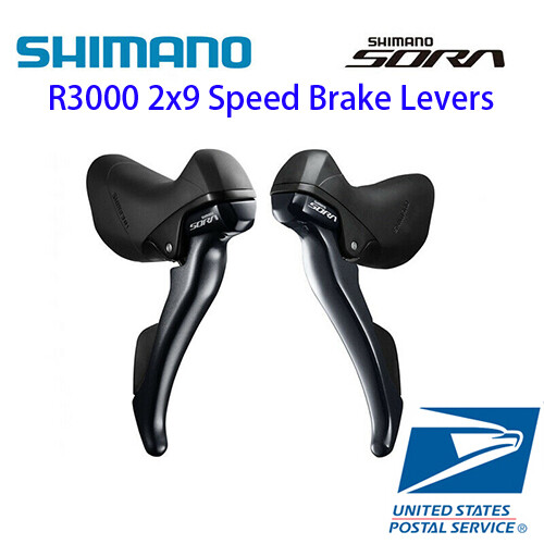 Shimano Sora ST-R3000 2×9 3×9 speed Shift Brake Levers Left + Right Set