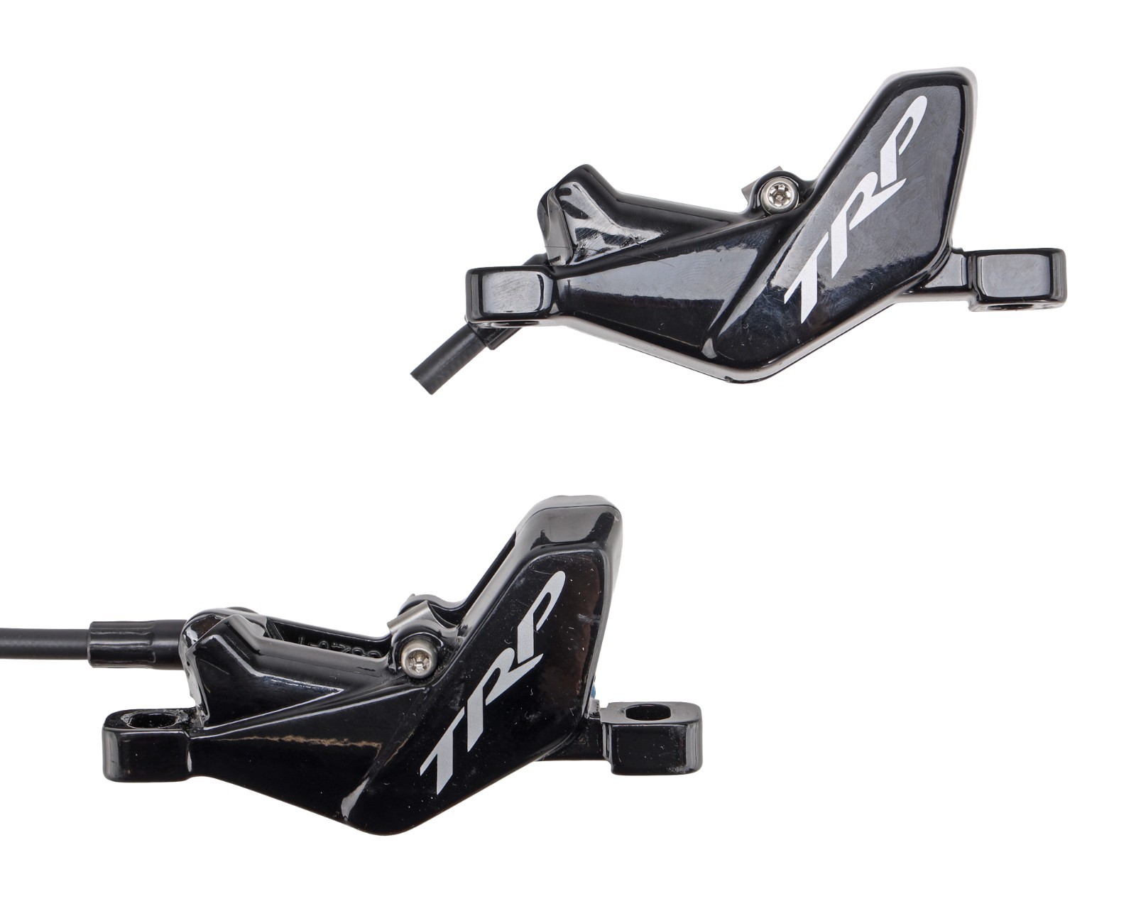 TRP Trail EVO HD-M843 Mountain Bike Levers w/ Disc Brake Calipers SET Post Mount