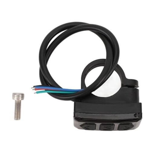 Electric Bike Display Switch LCD Grip Handlebar Control Button E-Bike