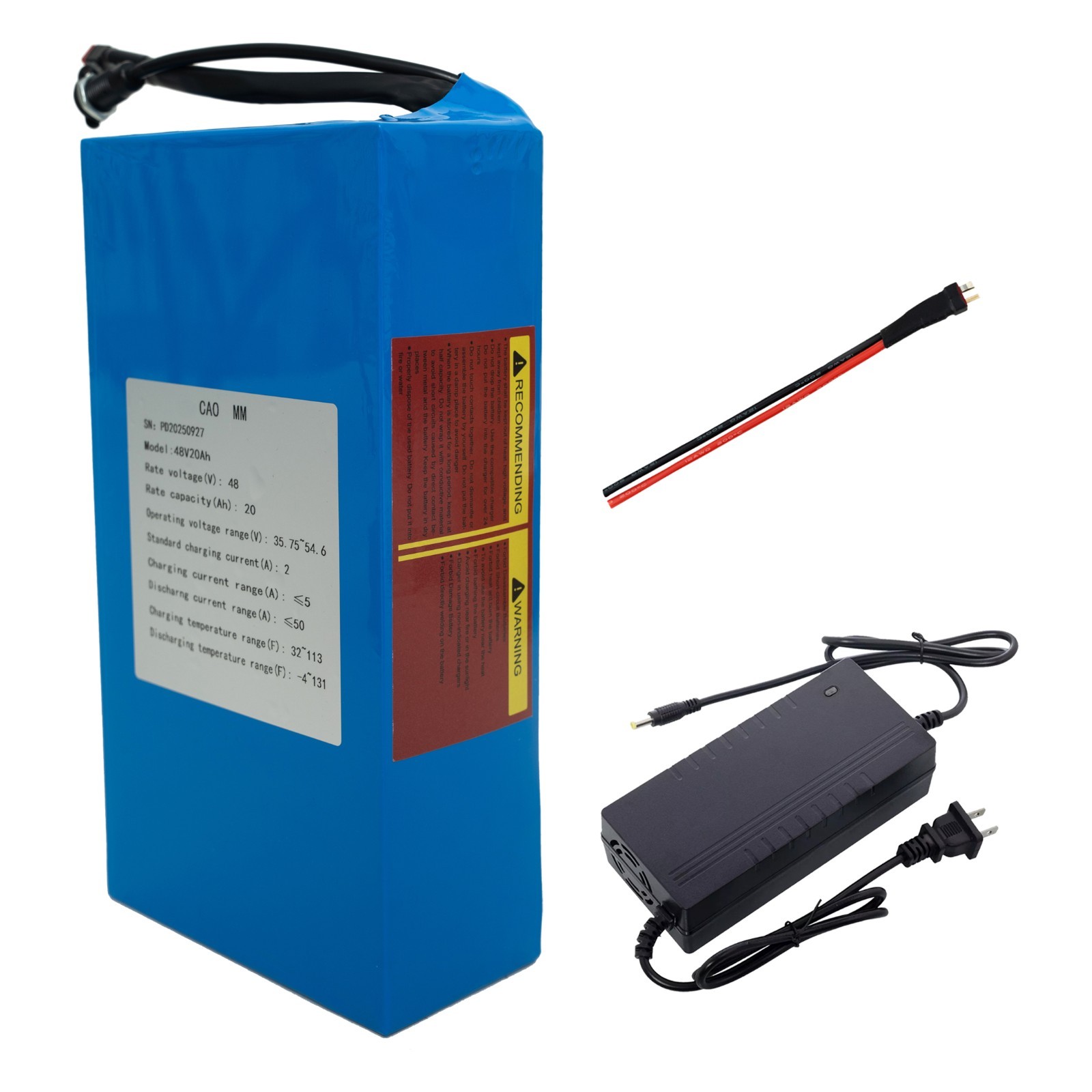 48V 20Ah ebike Battery Lithium Li-ion battery for electric bicycle 0-1200W Motor