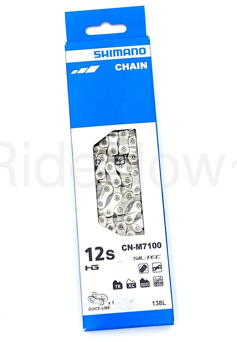 Shimano SLX CN M7100 Chain 12 Speed 138 Link Mountain MTB Bike w/ Quick Link NEW