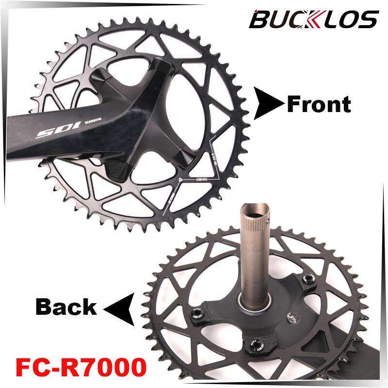 BUCKLOS Chainring FC-R7000 R8000 R9100 Bolts Alloy Chainwheel Screws for Shimano