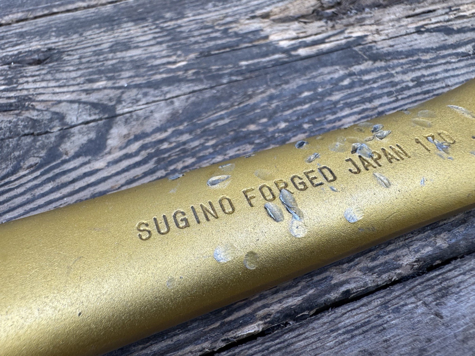 Sugino Maxy Cross 170 Crank Arms 110 Bmx Gold