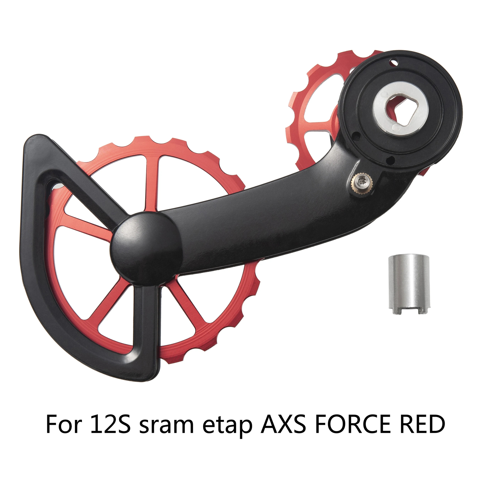 Road Bike CS Ceramics Bearing Guide Wheel Rear Pulley for 12S Transmission