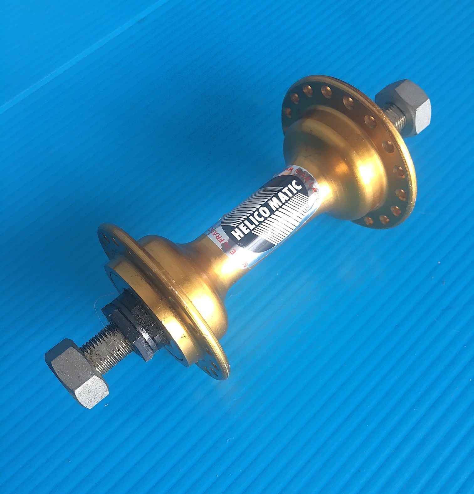 Maillard Front BMX Hub Gold 36 Hole NOS New 1981 Vintage France