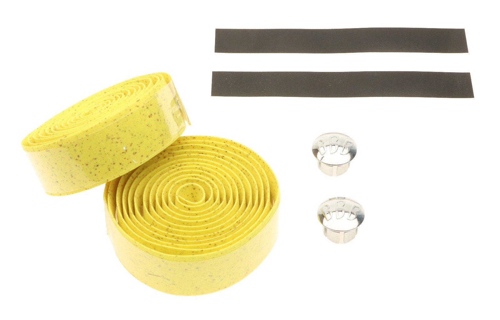 BBB Race Ribbon Bar Tape Adhesive Synth Cork-Like YELLOW Handlebar Wrap NEW NOS