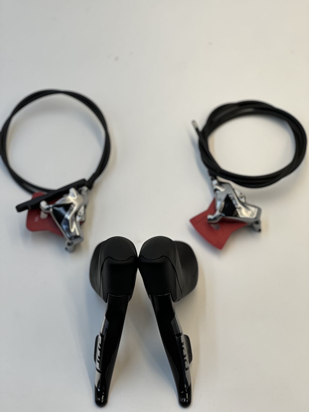 SRAM RED ETAP AXS HRD SHIFT/BRAKE LEVER AND HYDRAULIC DISC CALIPER Pair 12s Flat