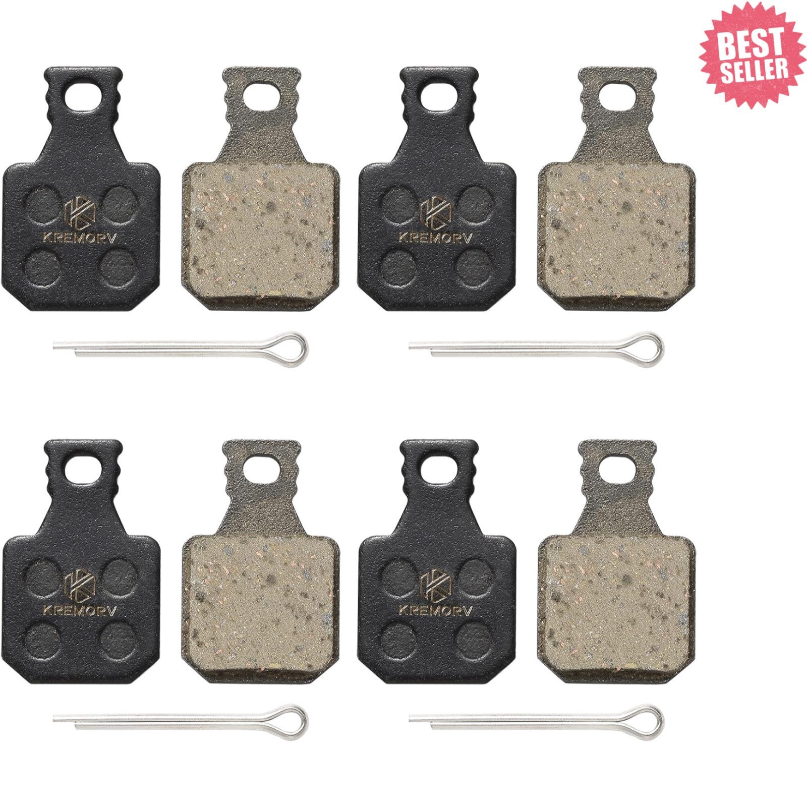 4 Pairs Disc Brake Pads Replacement for Magura MT5, MT7 Bikes