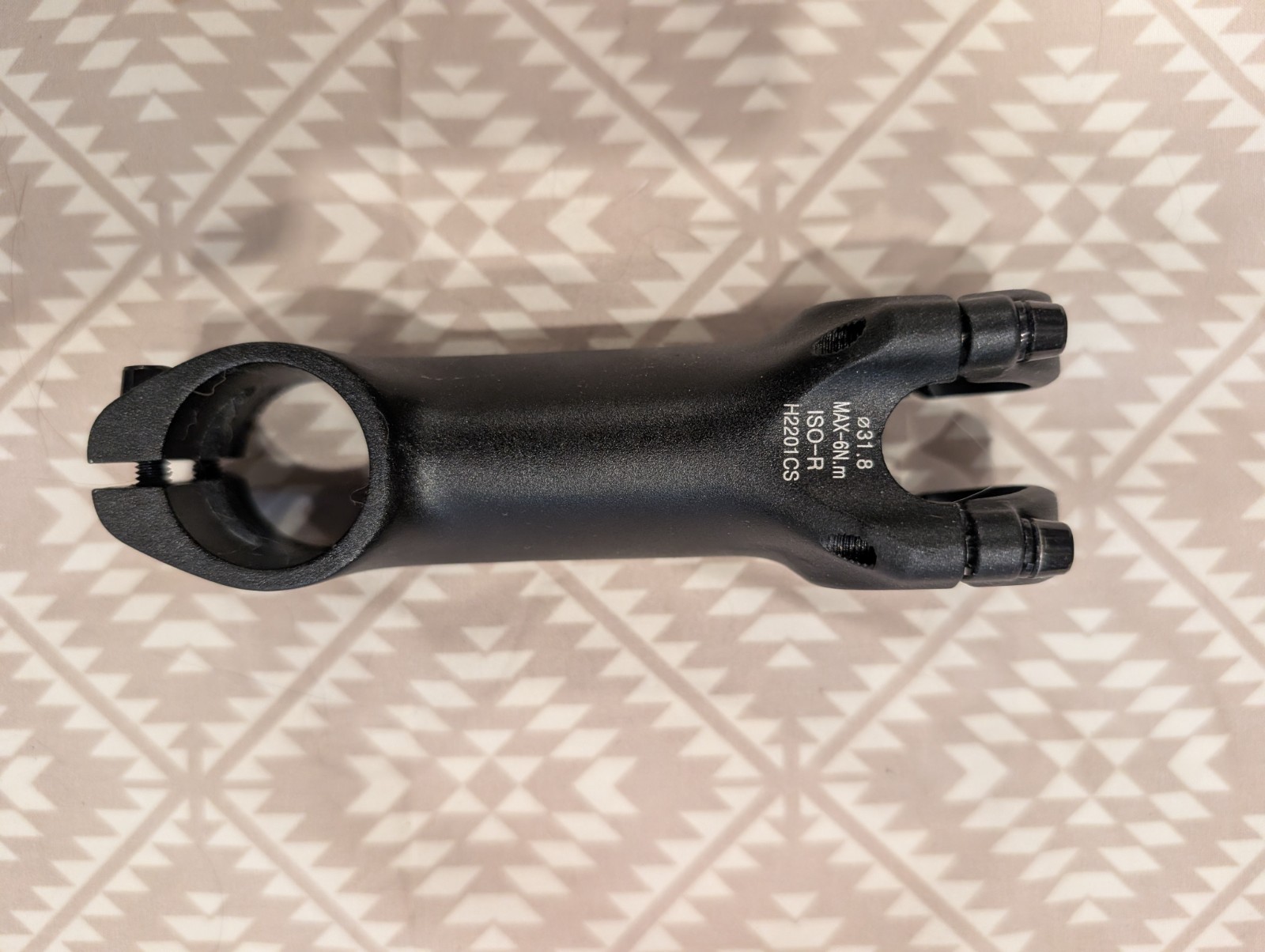 EXPERT 31.8mm Bicycle Handlebar Stem Black Alloy Threadless MTB Road Bike