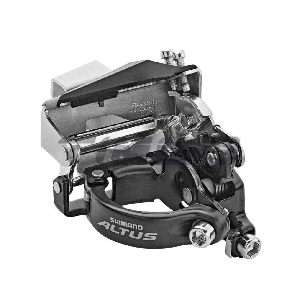 Shimano Altus FD-M315 MTB 2×7/8 Speed Double Front Derailleur Top Swing Clamp