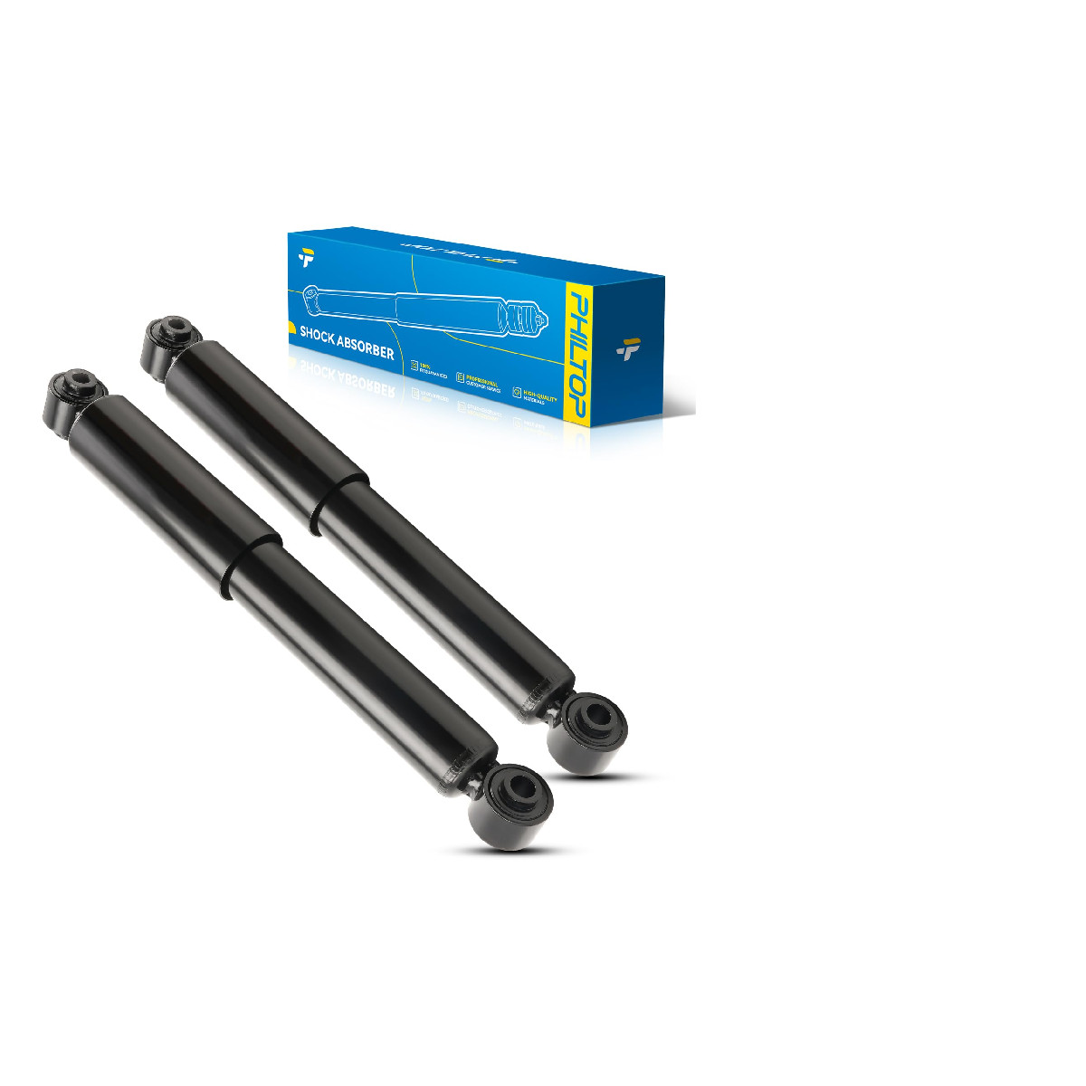 Philtop Rear Struts Assembly For Saturn 2003-2007 Ion 2 Pair Quick Shock