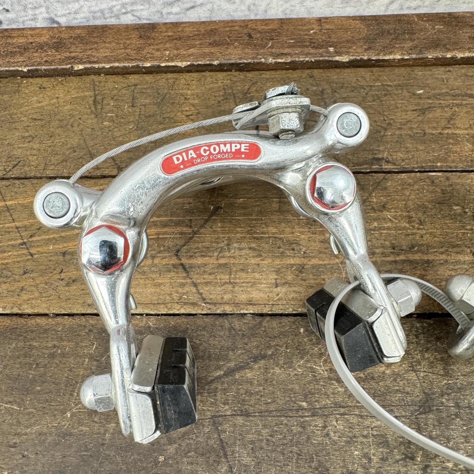 Vintage Dia-Compe Drop Forged Caliper Brakes Set Center Pull Road Bike Japan
