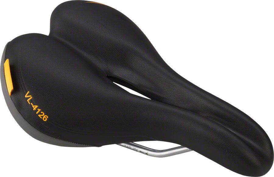 Velo Plush Pump Saddle – Steel, Black, Women’s