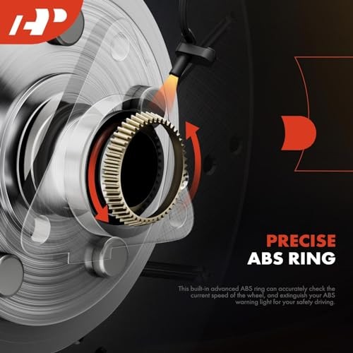 Front Wheel Bearing and Hub Assembly with ABS & 5-Lug Compatible with Dodge