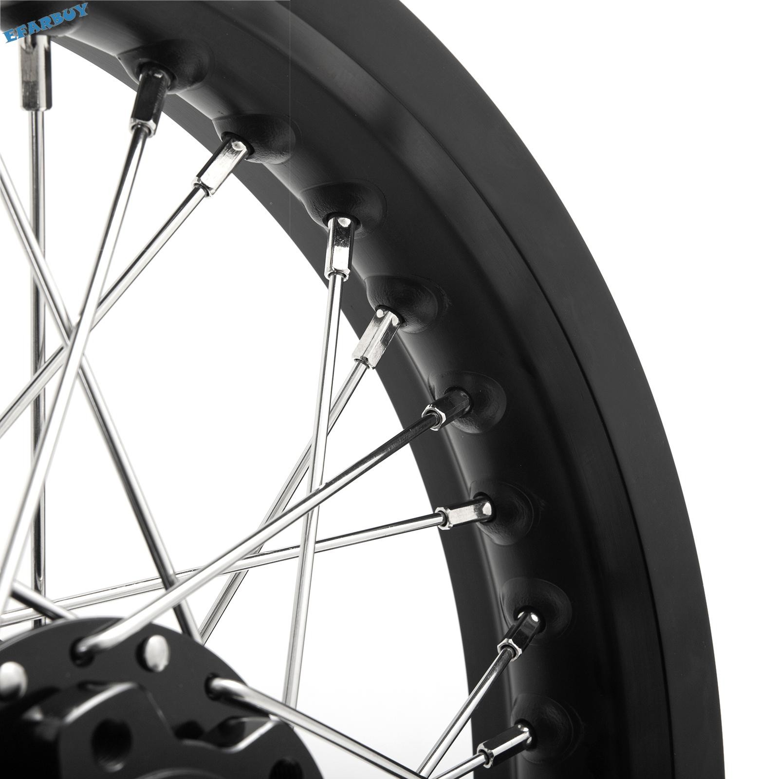 14″x2.15″ Spoked Front Rear Wheels Hubs Rims For SUR-RON Light Bee X For Segway