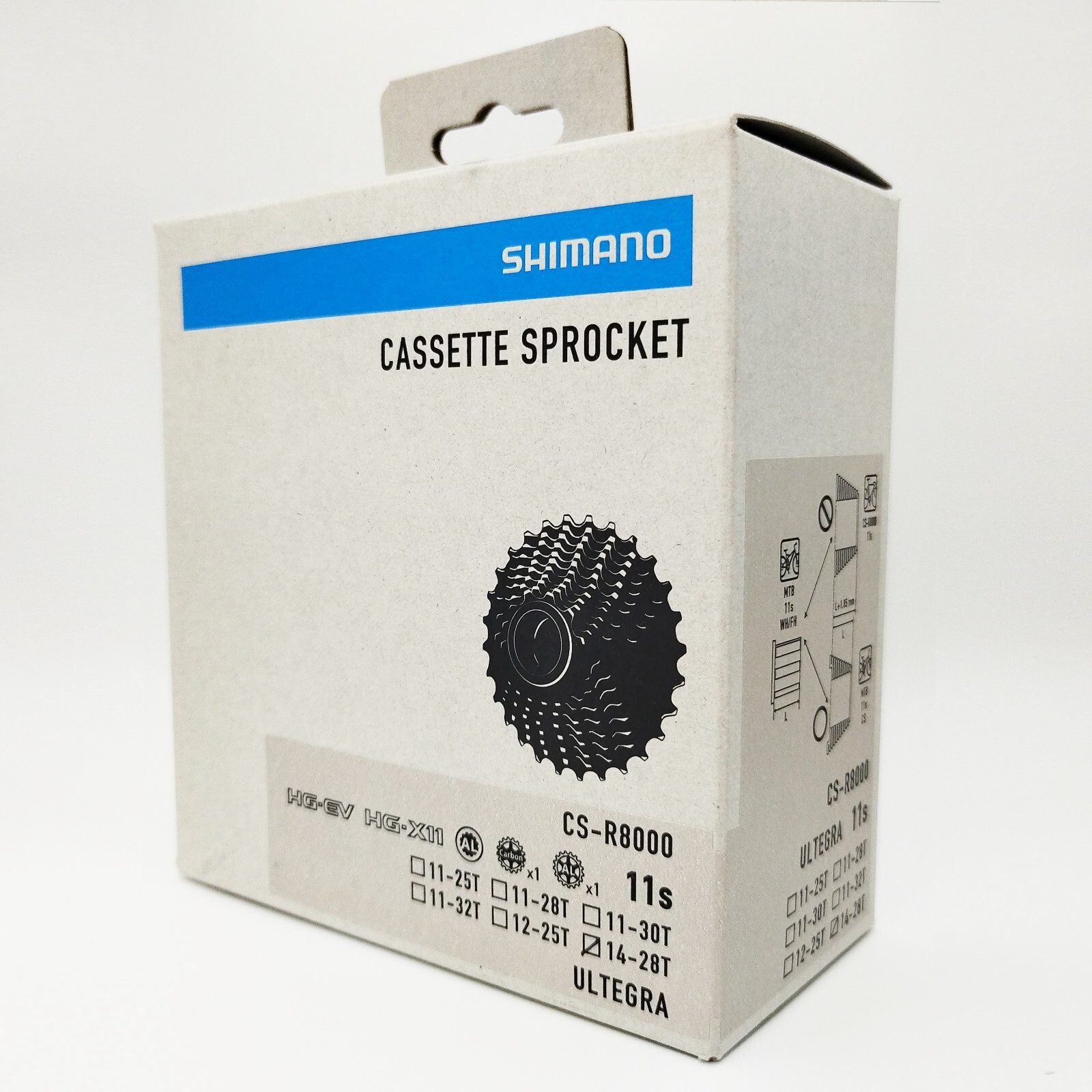 SHIMANO 11s 14-28T CS-R8000 ULTEGRA Cassette 2-4d fr JP