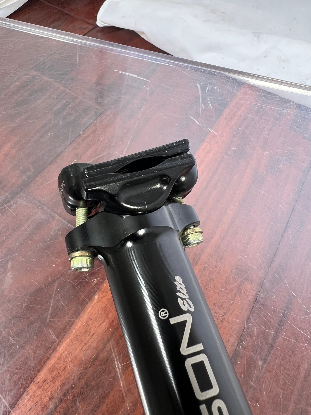 Thomson Elite 0 Setback Seatpost 30.9mm x 260mm (Cut) Black Made In USA