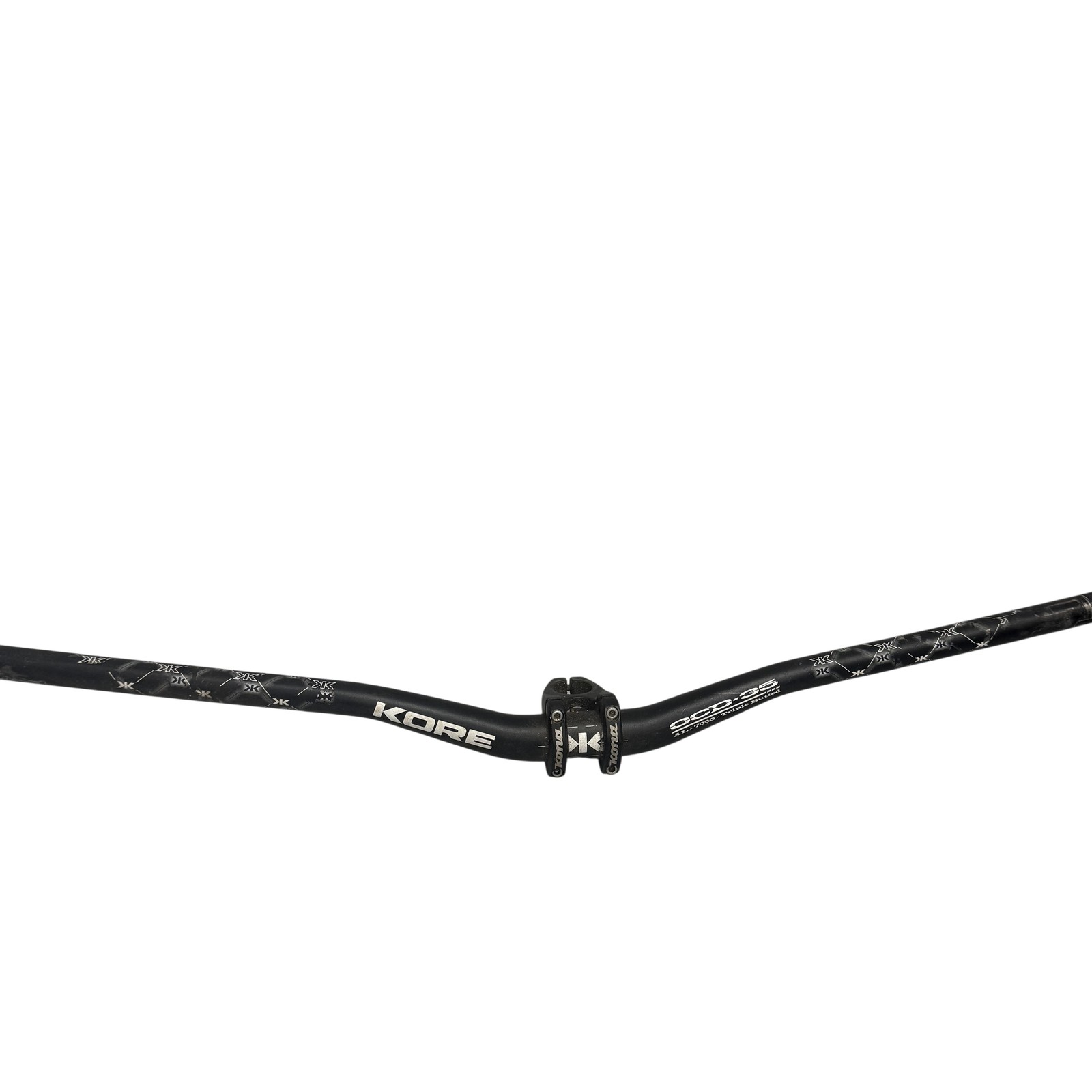 Kore OCD-35 Riser Handlebar Kona Stem Set 31.5 In 35mm Clamp Black MTB DH Bike