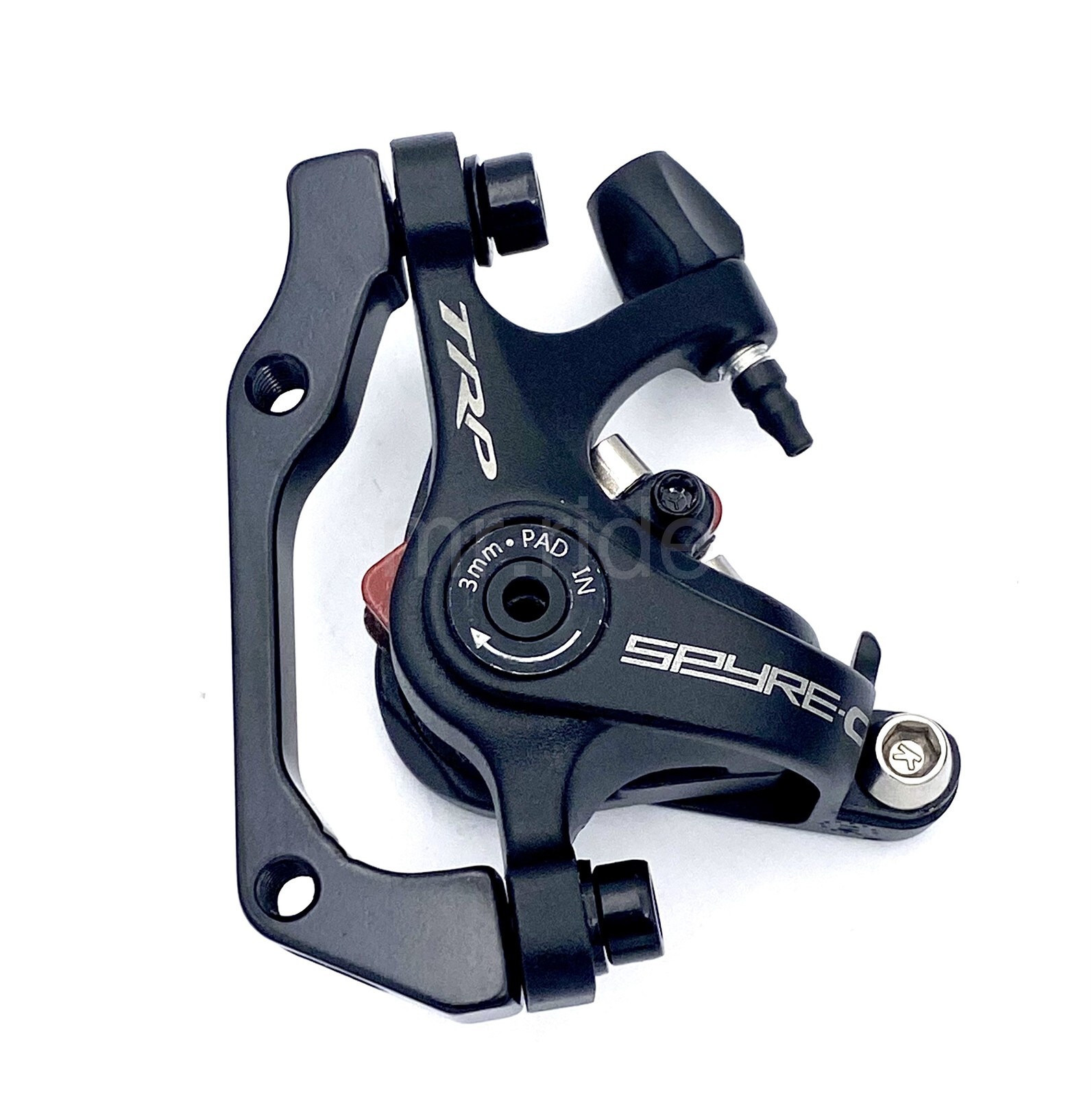 TRP Spyre C Road Bicycle Mechanical Disc Brake Front 180 Caliper Black,no Rotor