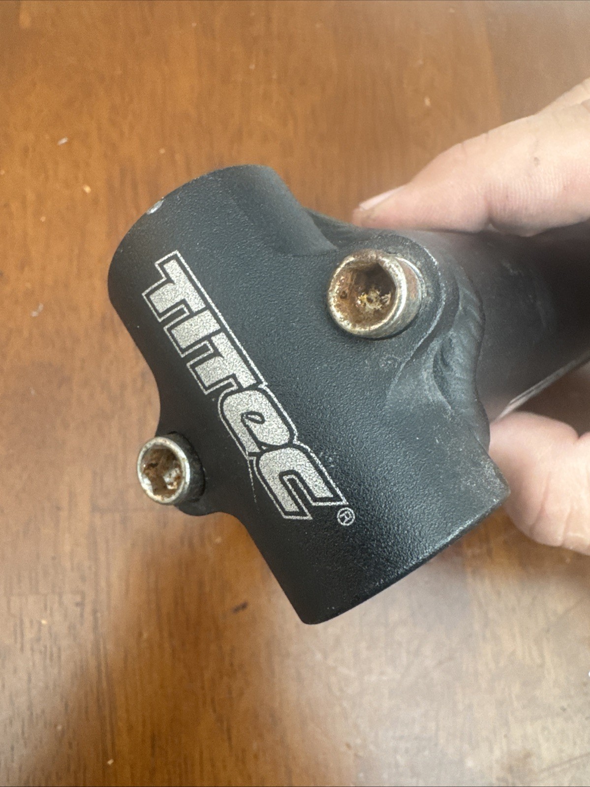 Titec Threadless Stem Alloy Black Bicycle 125mm / 1 1/8 / 25.4