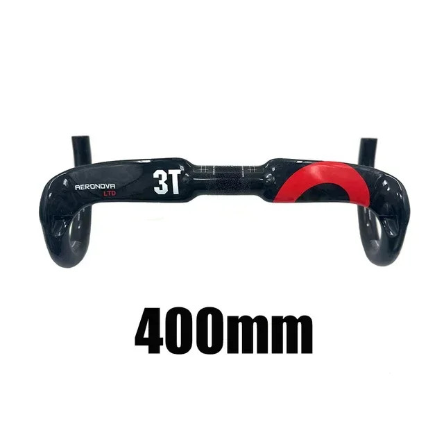 Carbon Road Bike Handlebar 31.8mm Top Carbon Aero Bar Width 380/400/420/440mm